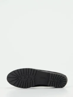 Gabor Comfort – Loafer aus Lack- und Veloursleder schwarz
