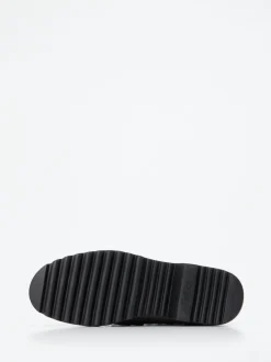 Gabor Comfort – Loafer aus Metallicleder silbergrau