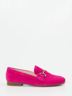 Gabor Comfort – Loafer aus Veloursleder Pink