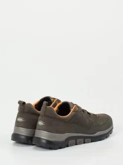 Gabor Comfort – Outdoorschuh aus Nubukleder olivgrau