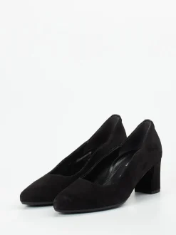 Gabor Comfort – Pumps aus Veloursleder Schwarz