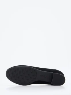 Gabor Comfort – Pumps aus Veloursleder schwarz