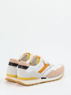 Gabor Comfort – Retro-Sneaker aus Veloursleder weiß