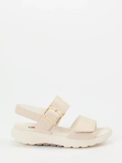 Gabor Comfort – Sandale aus Kalbleder in Beige