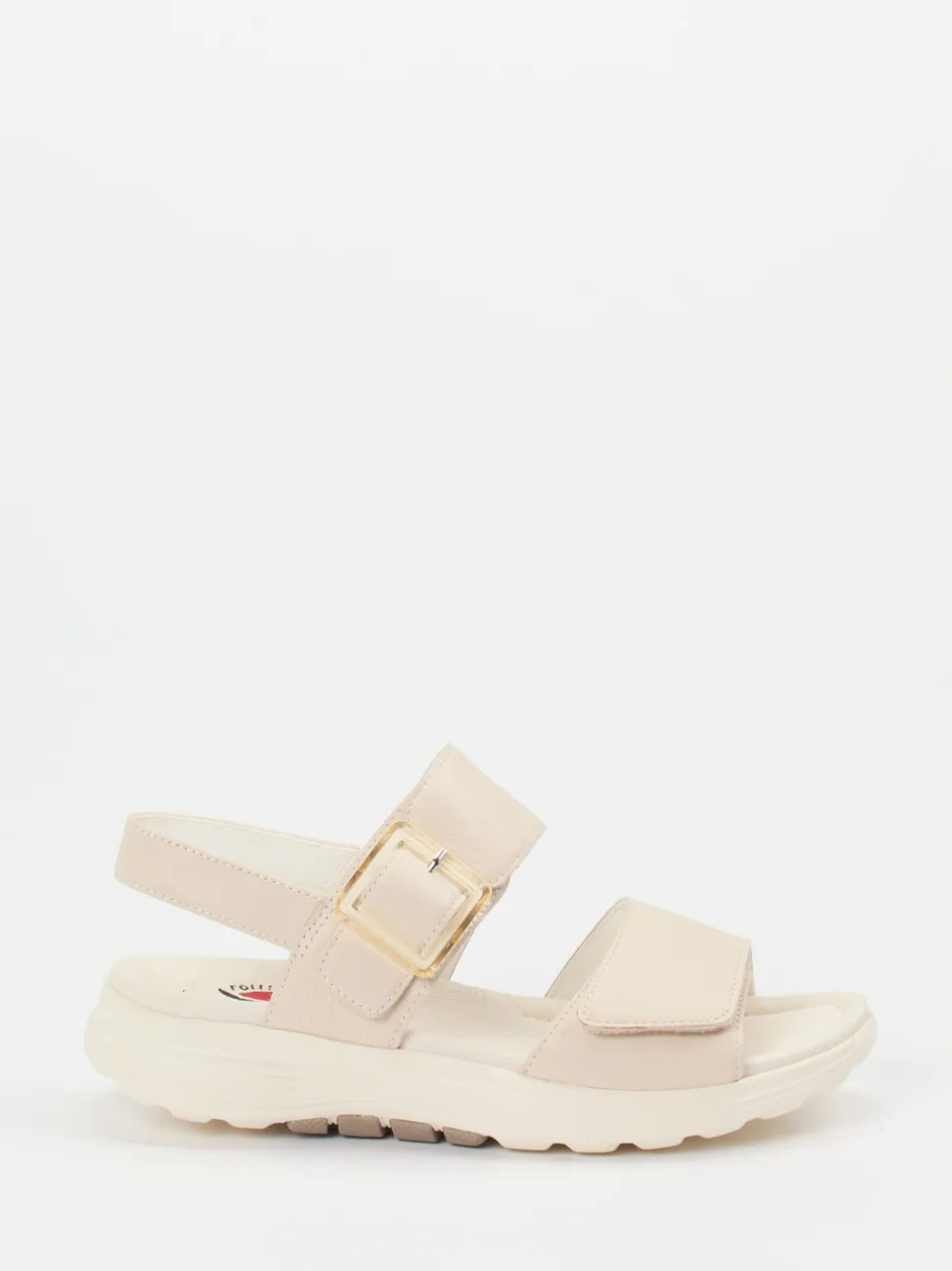 Gabor Comfort – Sandale aus Kalbleder in Beige