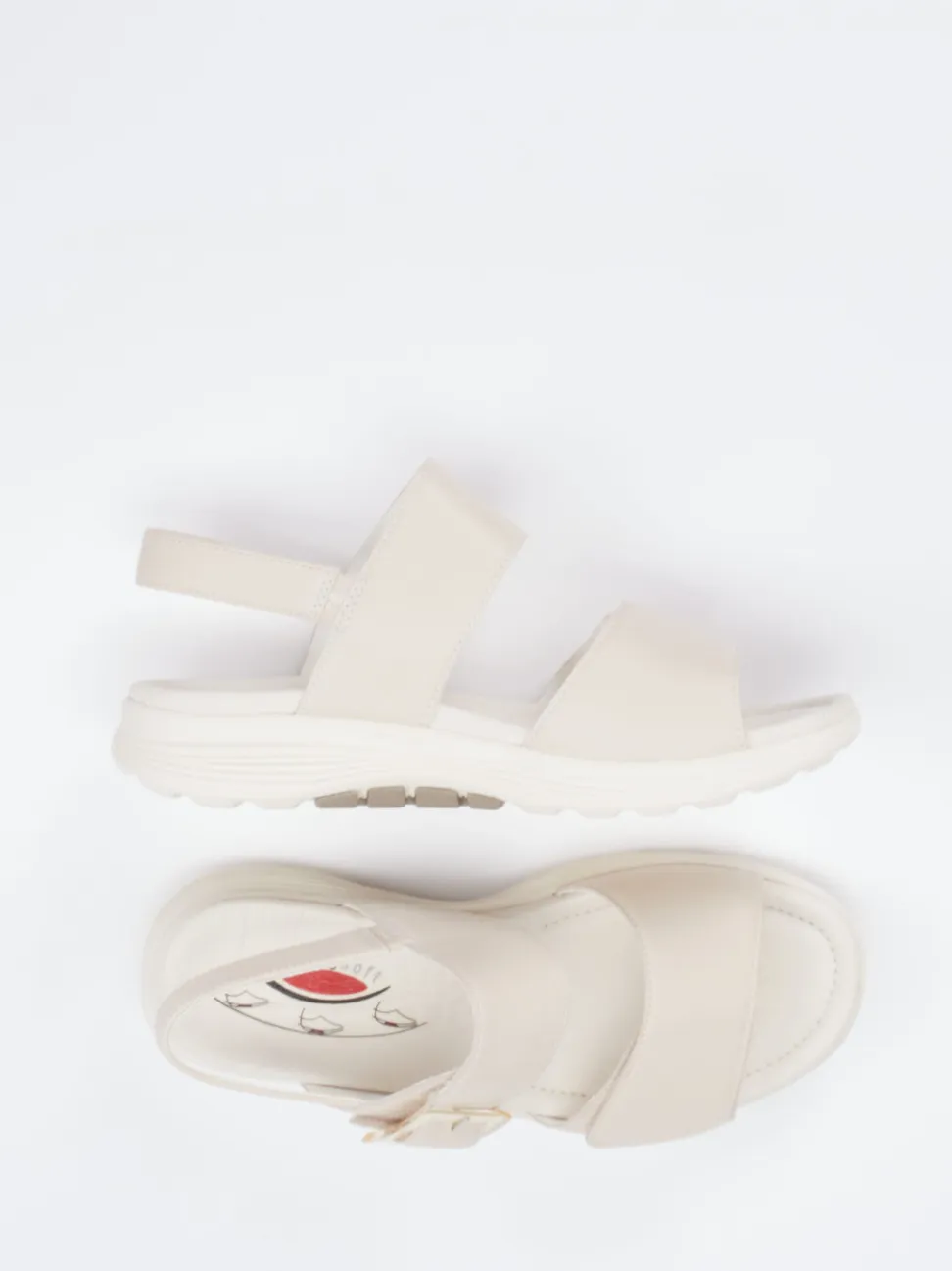 Gabor Comfort – Sandale aus Kalbleder in Beige