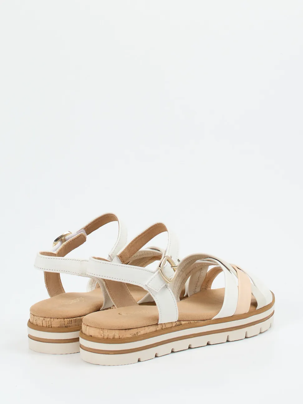 Gabor Comfort – Sandalen aus Kalbleder Beige