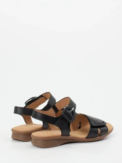 Gabor Comfort – Sandalen aus Kalbleder schwarz