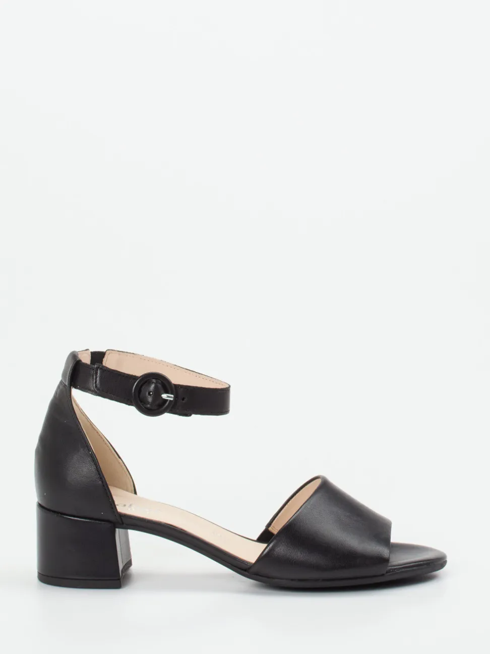 Gabor Comfort – Sandalette aus Lammleder schwarz