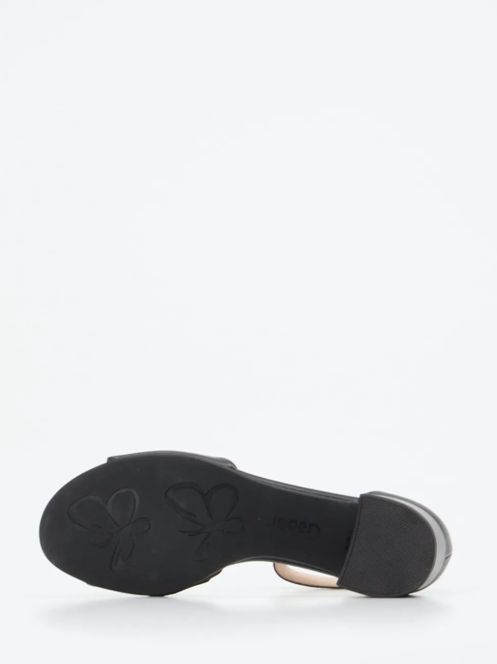 Gabor Comfort – Sandalette aus Lammleder schwarz