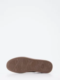 Gabor Comfort – Schnürboots aus Veloursleder Beige