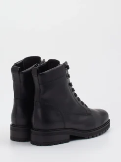 Gabor Comfort – Schnürboots aus Kalbleder schwarz