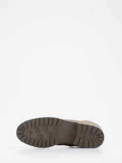 Gabor Comfort – Schnürboots aus Nubukleder in Taupe