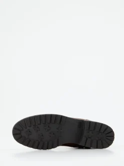 Gabor Comfort – Schnürboots aus Kalbleder braun