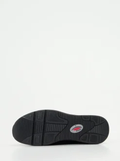 Gabor Comfort – Schnürstiefelette aus Veloursleder blau