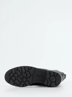 Gabor Comfort – Schnürstiefelette aus Kalbleder schwarz
