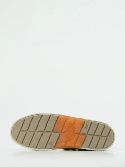 Gabor Comfort – Schnürstiefelette aus Veloursleder Olivgrün