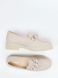 Gabor Comfort – Slipper aus Nubukleder beige