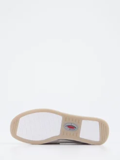 Gabor Comfort – Slipper aus Veloursleder und Mesh weiß