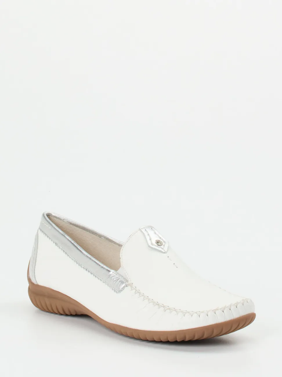 Gabor Comfort – Slipper aus Kalbleder Offwhite