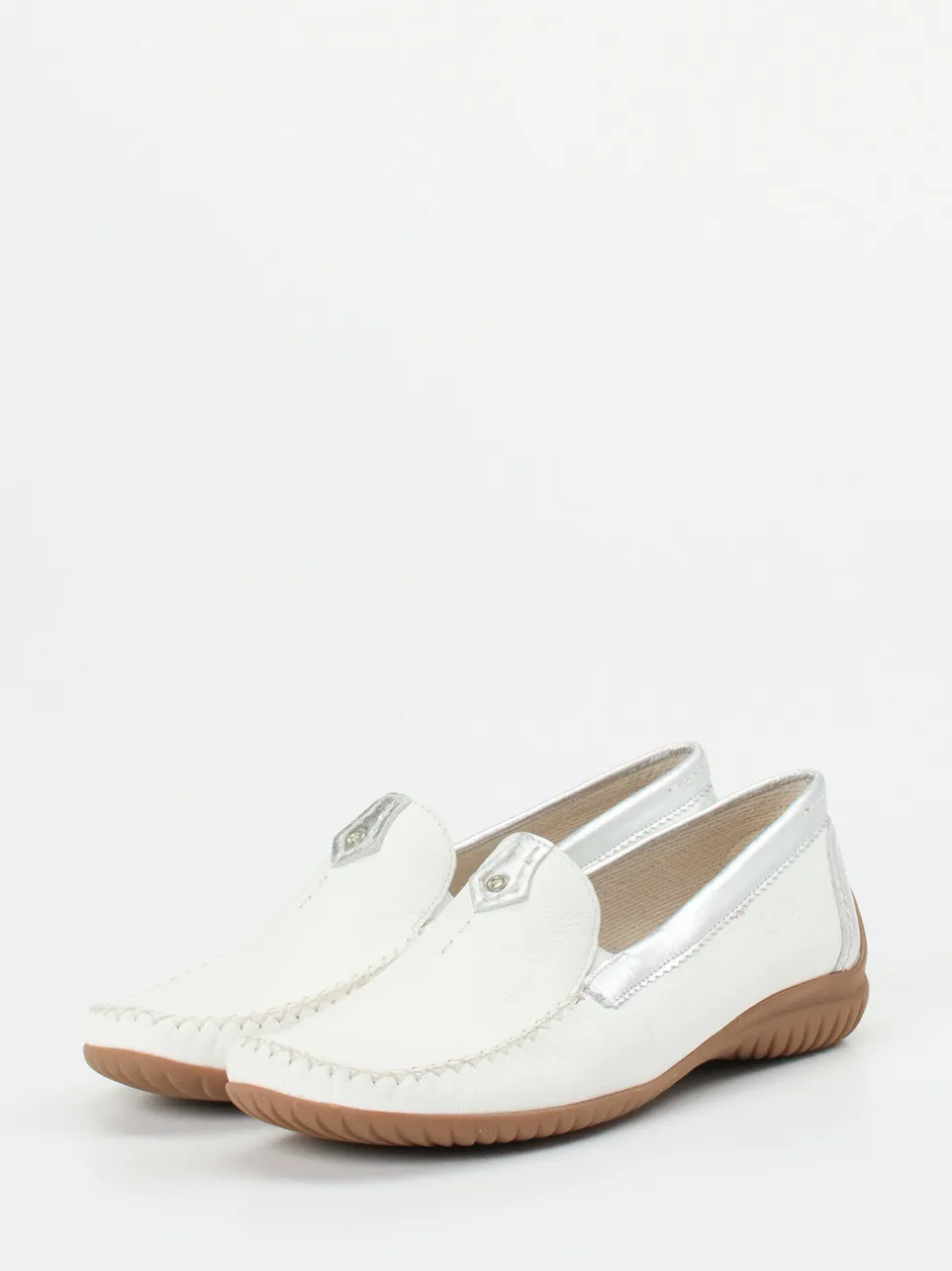 Gabor Comfort – Slipper aus Kalbleder Offwhite