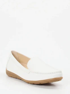 Gabor Comfort – Slipper aus Ziegenleder Weiß