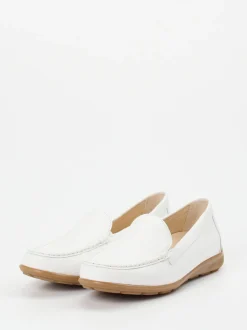 Gabor Comfort – Slipper aus Ziegenleder Weiß