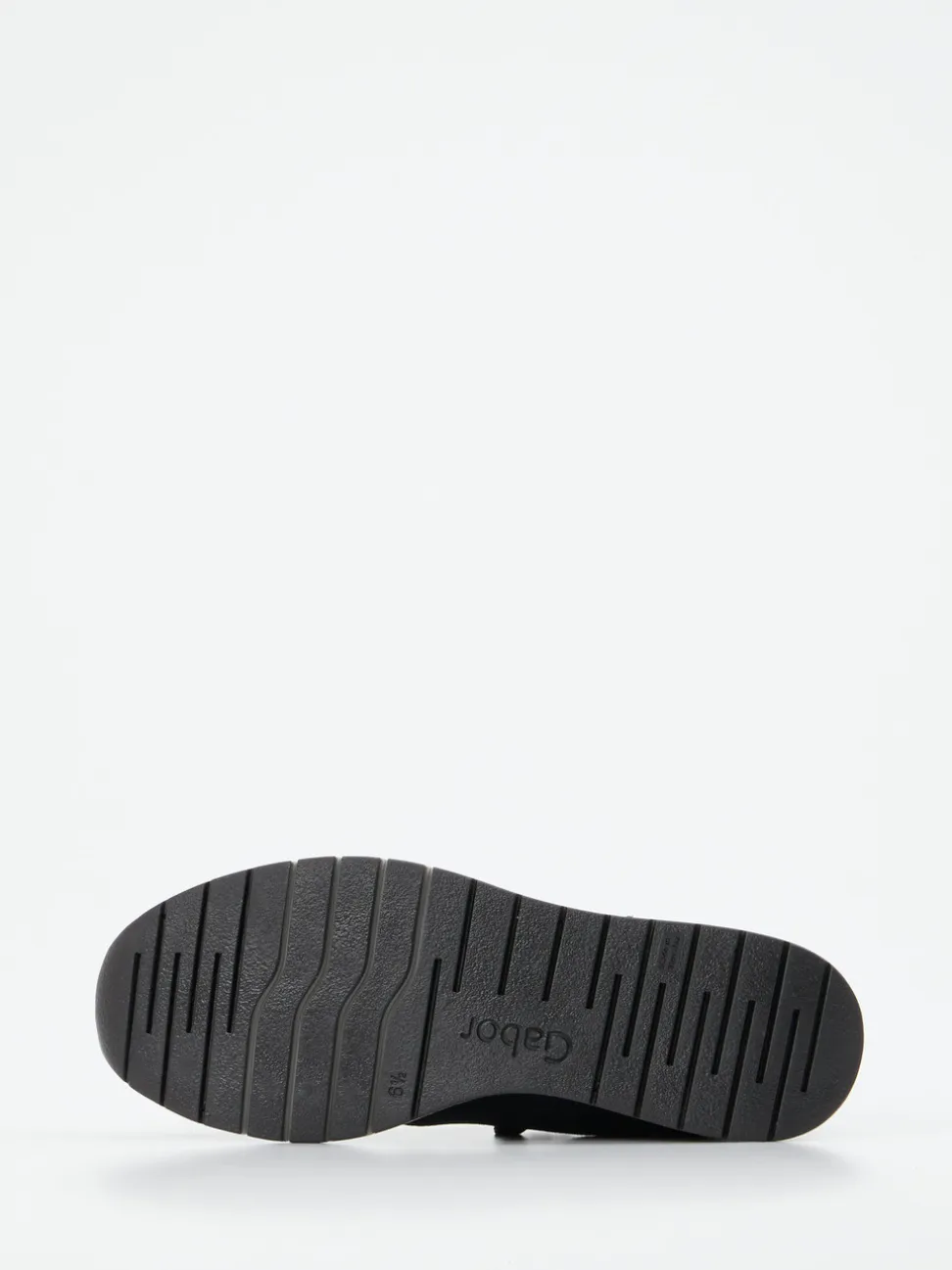 Gabor Comfort – Sneaker aus Veloursleder Schwarz
