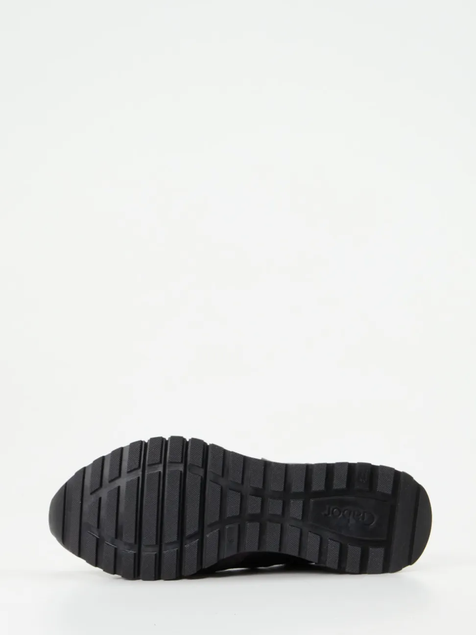 Gabor Comfort – Sneaker aus Veloursleder anthrazit