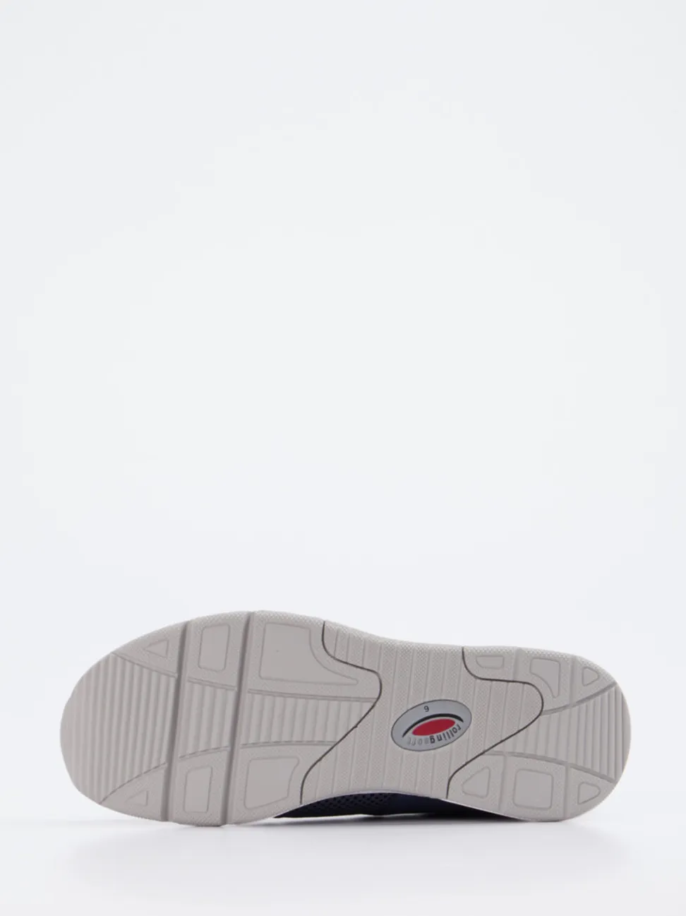 Gabor Comfort – Sneaker aus Veloursleder und Mesh blau