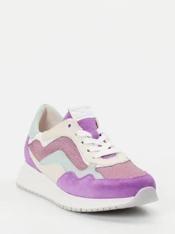 Gabor Comfort – Sneaker aus Veloursleder Flieder