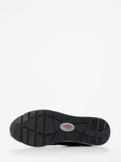 Gabor Comfort – Sneaker aus Veloursleder Dunkelbraun