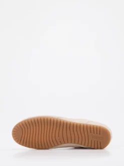 Gabor Comfort – Sneaker aus Veloursleder beige