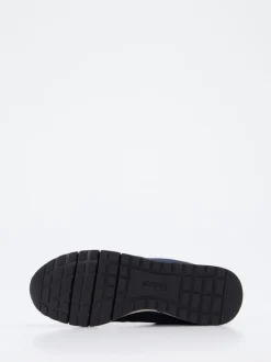 Gabor Comfort – Sneaker aus Veloursleder und Mesh Blau