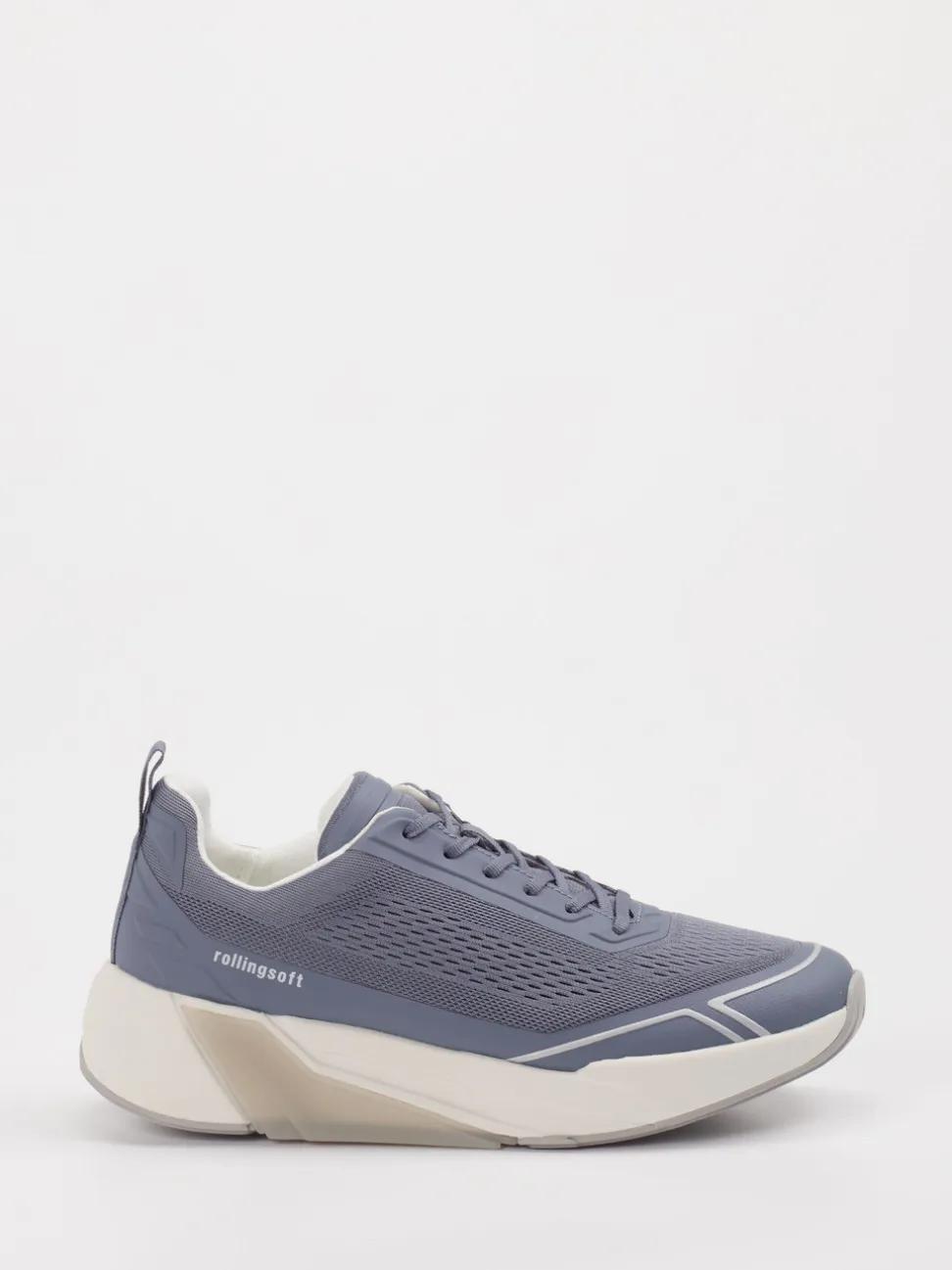 Gabor Comfort – Sneaker aus Textil in Blaugrau
