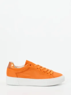 Gabor Comfort – Sneaker aus Veloursleder Orange