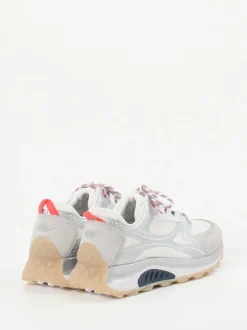 Gabor Comfort – Sneaker aus Textil und Veloursleder grau
