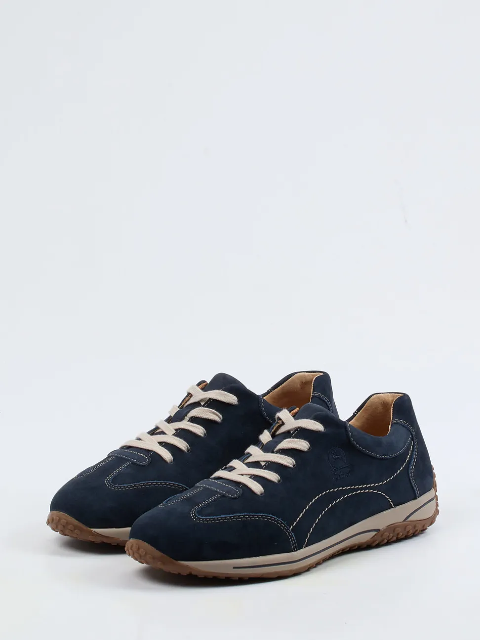 Gabor Comfort – Sneaker aus Nubukleder dunkelblau