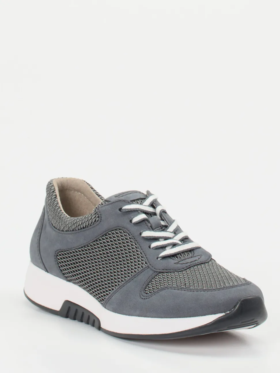 Gabor Comfort – Sneaker aus Nubukleder Anthrazit
