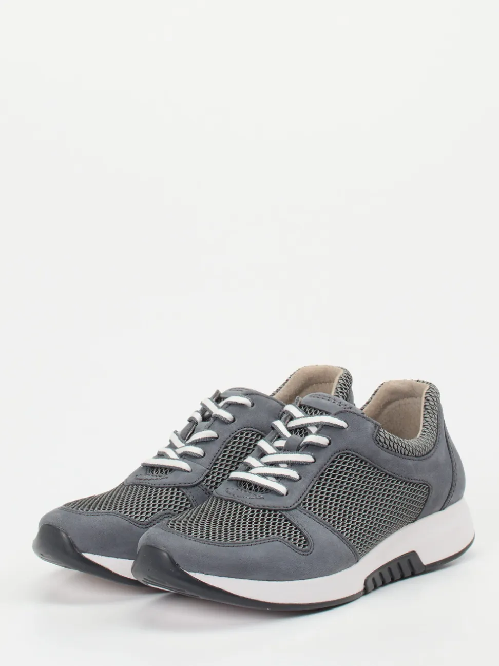 Gabor Comfort – Sneaker aus Nubukleder Anthrazit