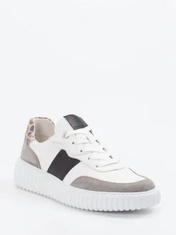 Gabor Comfort – Sneaker aus Kalbleder in Weiß