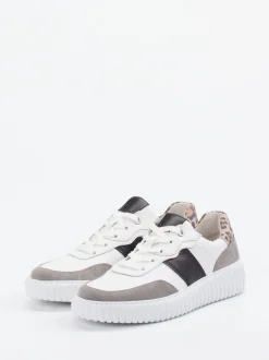 Gabor Comfort – Sneaker aus Kalbleder in Weiß
