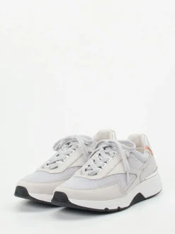Gabor Comfort – Sneaker aus Nubukleder in Grau