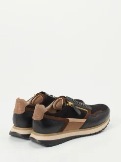 Gabor Comfort – Sneaker aus Veloursleder Schwarz