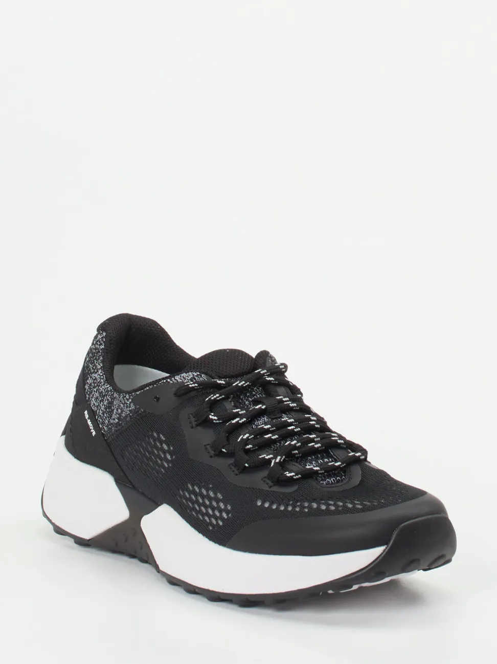 Gabor Comfort – Sneaker aus veganem Mesh schwarz