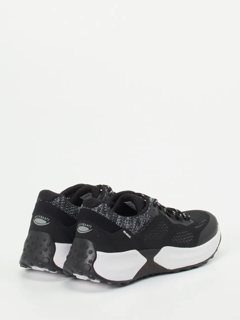 Gabor Comfort – Sneaker aus veganem Mesh schwarz
