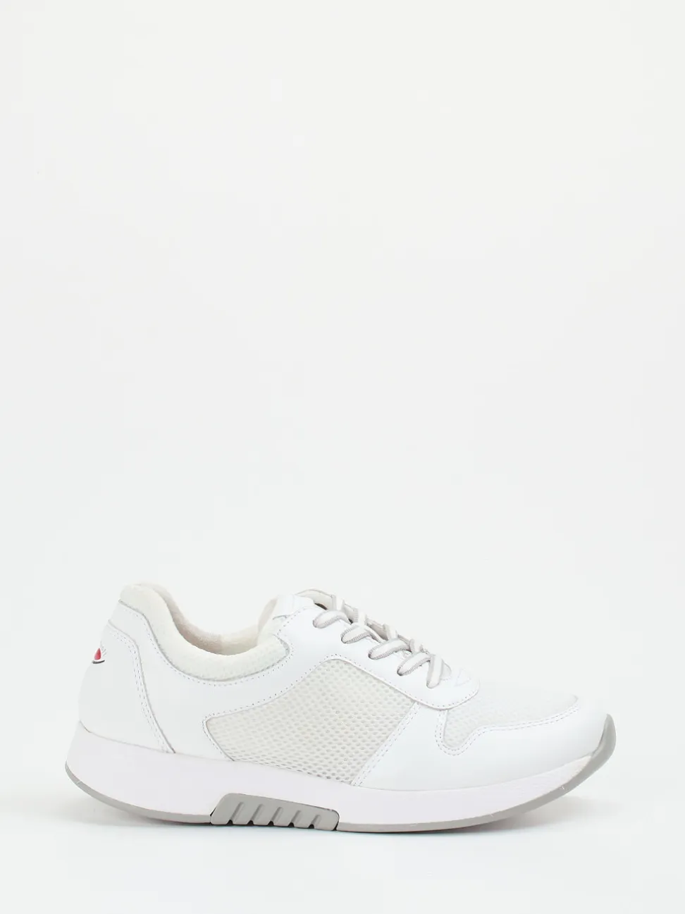 Gabor Comfort – Sneaker aus Kalbleder Offwhite