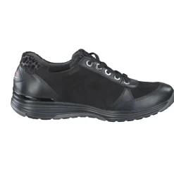Gabor Comfort – Sneaker aus Veloursleder in Schwarz