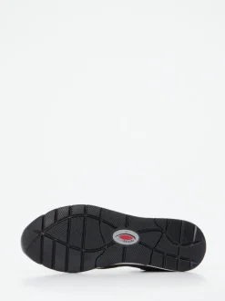 Gabor Comfort – Sneaker aus Metallicleder in Schwarz