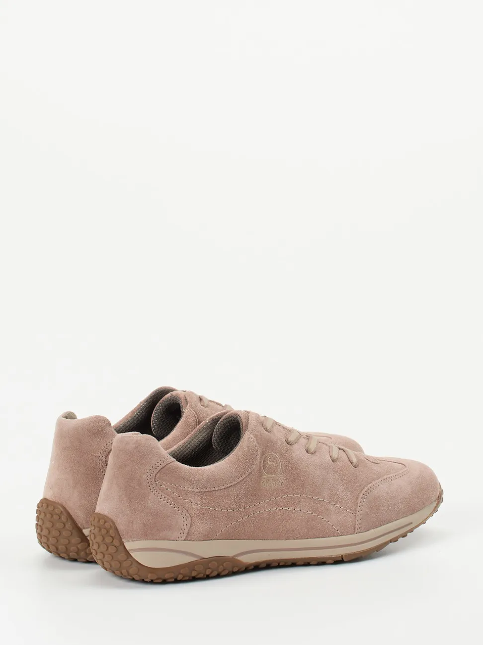 Gabor Comfort – Sneaker aus Veloursleder Rosébeige